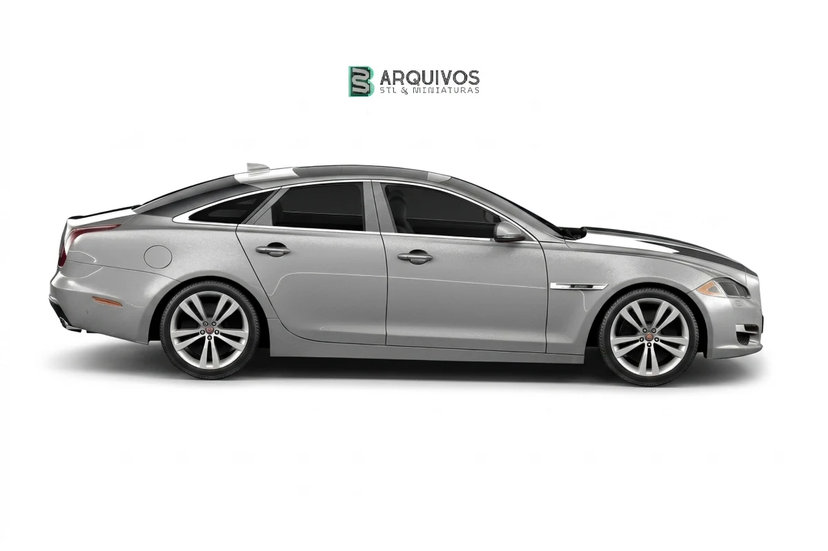 Modelo 3D STL - Jaguar XJ 2016 — foto 7